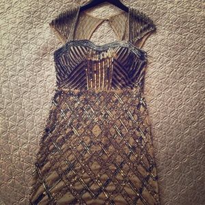 Flapper style dress